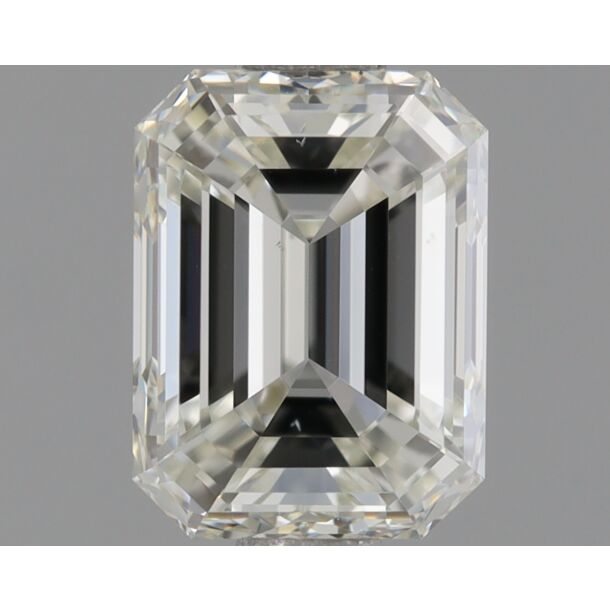0.8 Carat Natural Diamond, Emerald Cut, Color I, Clarity VS2