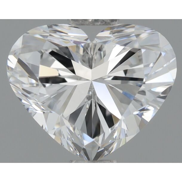 0.8 Carat Diamant Naturel de taille Coeur, Couleur E, Pureté VVS2 0.8 Carat Diamant Naturel de taille Coeur, Couleur E, Pureté VVS2