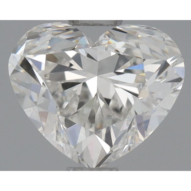 0.74 Carat Diamant Naturel de taille Coeur, Couleur G, Pureté VVS2 0.74 Carat Diamant Naturel de taille Coeur, Couleur G, Pureté VVS2