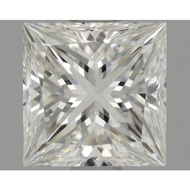 0.7 Carat Natural Diamond, Princess Cut, Color I, Clarity VVS2 0.7 Carat Natural Diamond, Princess Cut, Color I, Clarity VVS2