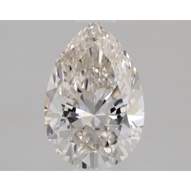 0.6 Carat Natural Diamond, Pear Cut, Color I, Clarity VS1 0.6 Carat Natural Diamond, Pear Cut, Color I, Clarity VS1
