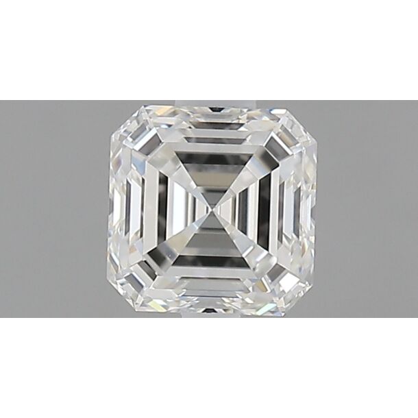 0.74 Carat Diamond, Asscher Cut, Color G, Clarity VVS2