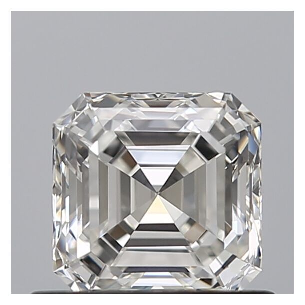 0.73 Carat Diamant de taille Asscher, Couleur G, Pureté VVS1