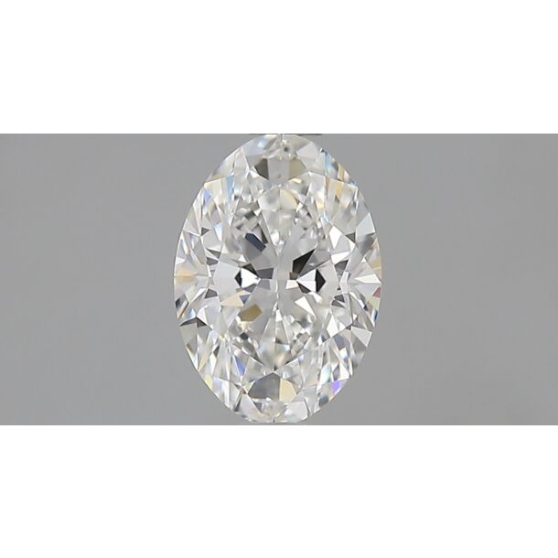 0.9 Karaat Diamant met een Ovaal vorm, Kleur F, Zuiverheid VVS1