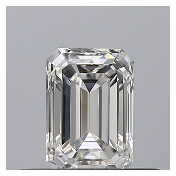 0.4 Karaat Diamant met een Smaragd vorm, Kleur E, Zuiverheid VVS2 0.4 Karaat Diamant met een Smaragd vorm, Kleur E, Zuiverheid VVS2