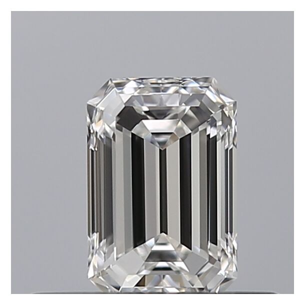 0.4 Karaat Diamant met een Smaragd vorm, Kleur E, Zuiverheid VVS2 0.4 Karaat Diamant met een Smaragd vorm, Kleur E, Zuiverheid VVS2