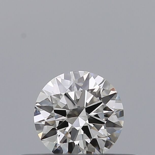 0.27 Carat Diamond, Round Cut, Color E, Clarity IF