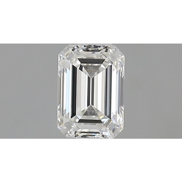0.54 Carat Diamond, Emerald Cut, Color H, Clarity VVS1