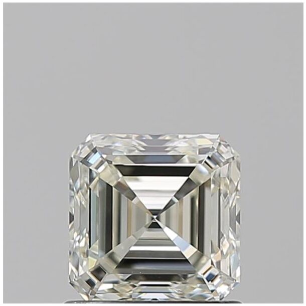 1.01 Carat Diamant de taille Asscher, Couleur I, Pureté VS1