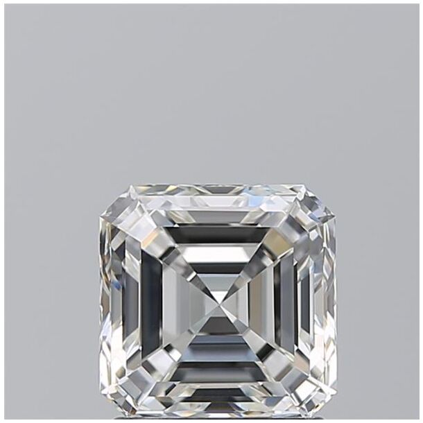 1.5 Karaat Diamant met een Asscher vorm, Kleur H, Zuiverheid VVS2