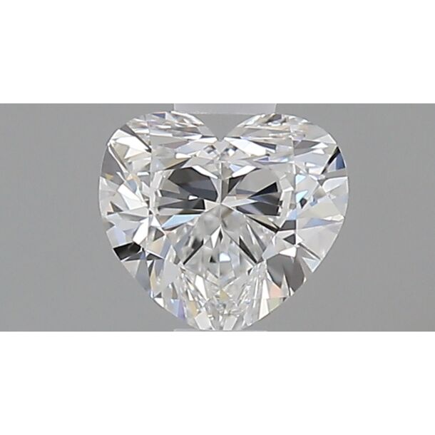 0.45 Carat Diamant de taille Coeur, Couleur E, Pureté VVS1