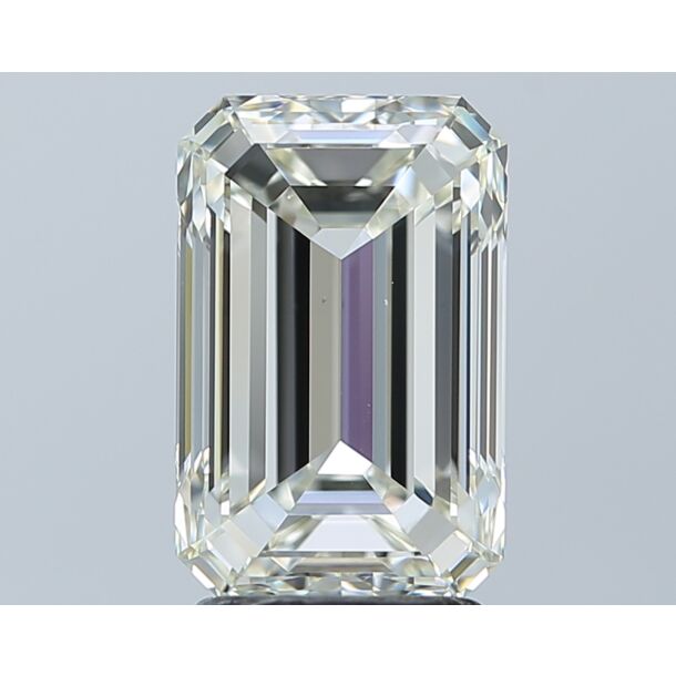 3 Karaat Diamant met een Smaragd vorm, Kleur I, Zuiverheid VS2 3 Karaat Diamant met een Smaragd vorm, Kleur I, Zuiverheid VS2