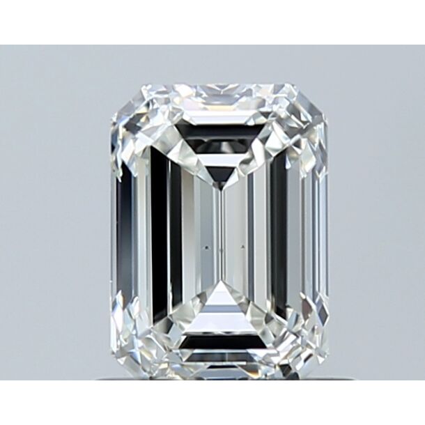 1 Karat Diamant Im Smaragdschliff, Farbe H, Reinheit VS2