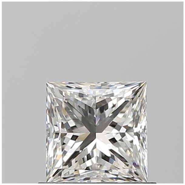 0.8 Carat Diamant Naturel de taille Princesse, Couleur I, Pureté VVS1 0.8 Carat Diamant Naturel de taille Princesse, Couleur I, Pureté VVS1