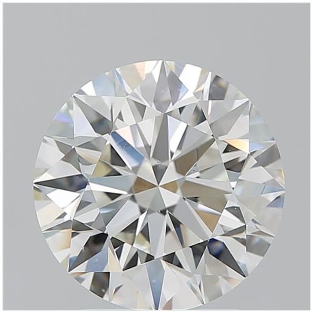 3.01 Karaat Diamant met een Briljant vorm, Kleur H, Zuiverheid VS2