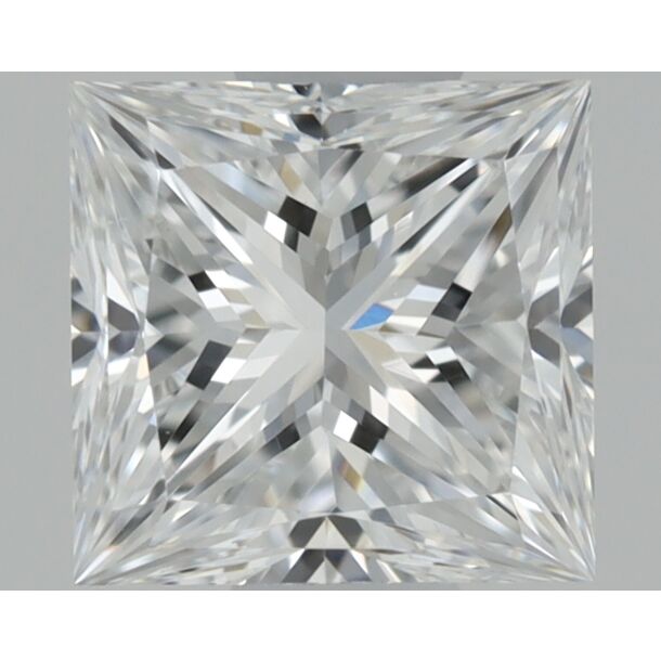 0.42 Carat Diamond, Princess Cut, Color D, Clarity VS1