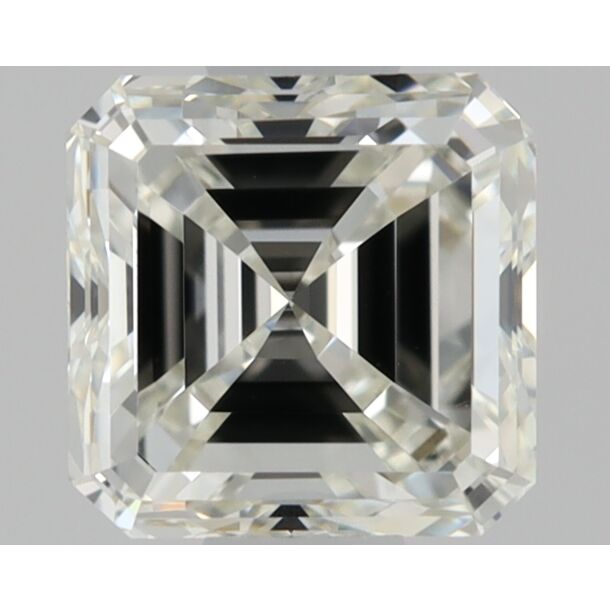 0.5 Karaat Diamant met een Asscher vorm, Kleur I, Zuiverheid VVS2