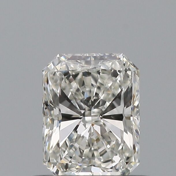 0.5 Carat Diamond, Radiant Cut, Color H, Clarity VS2