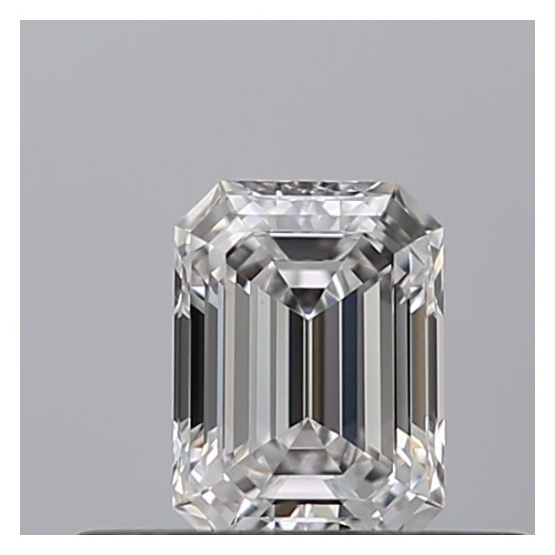 0.35 Carat Diamond, Emerald Cut, Color D, Clarity VVS1