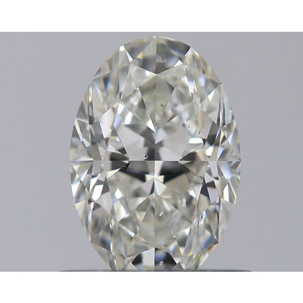 0.57 Carat Diamond, Oval Cut, Color I, Clarity SI1 0.57 Carat Diamond, Oval Cut, Color I, Clarity SI1