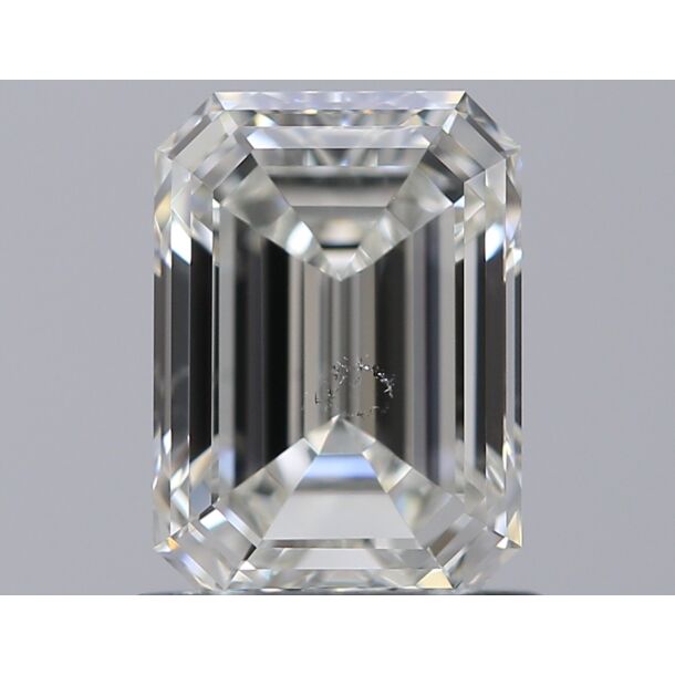 1 Carat Diamond, Emerald Cut, Color I, Clarity SI1 1 Carat Diamond, Emerald Cut, Color I, Clarity SI1