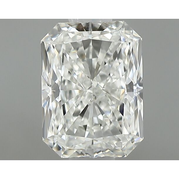 0.76 Carat Natural Diamond, Radiant Cut, Color I, Clarity VS2 0.76 Carat Natural Diamond, Radiant Cut, Color I, Clarity VS2