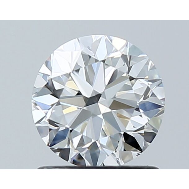 1.01 Carat Diamond, Round Cut, Color F, Clarity VVS2