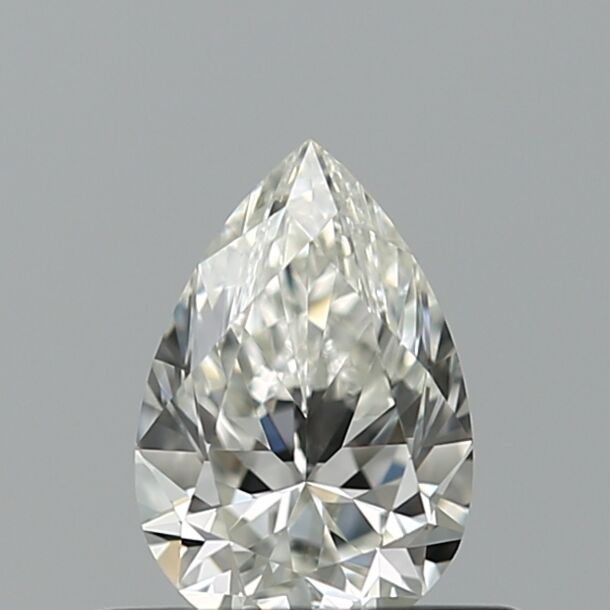 0.41 Carat Diamond, Pear Cut, Color I, Clarity VVS1