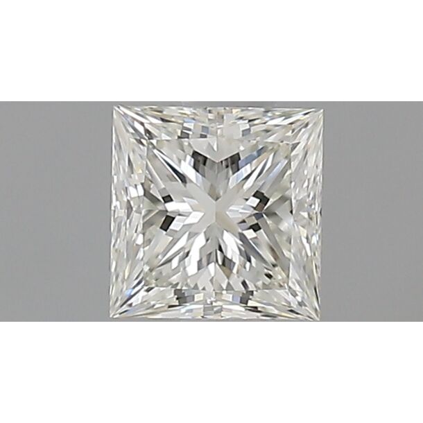 0.5 Karat Diamant Im Prinzessschliff, Farbe H, Reinheit VVS2