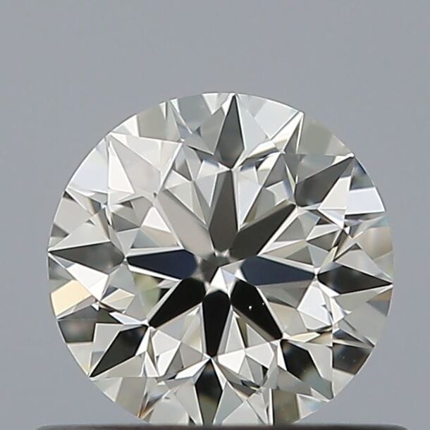 0.5 Carat Diamond, Round Cut, Color H, Clarity VS1