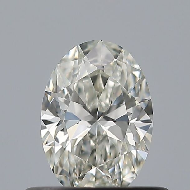 0.43 Karaat Diamant met een Ovaal vorm, Kleur H, Zuiverheid VVS1 0.43 Karaat Diamant met een Ovaal vorm, Kleur H, Zuiverheid VVS1
