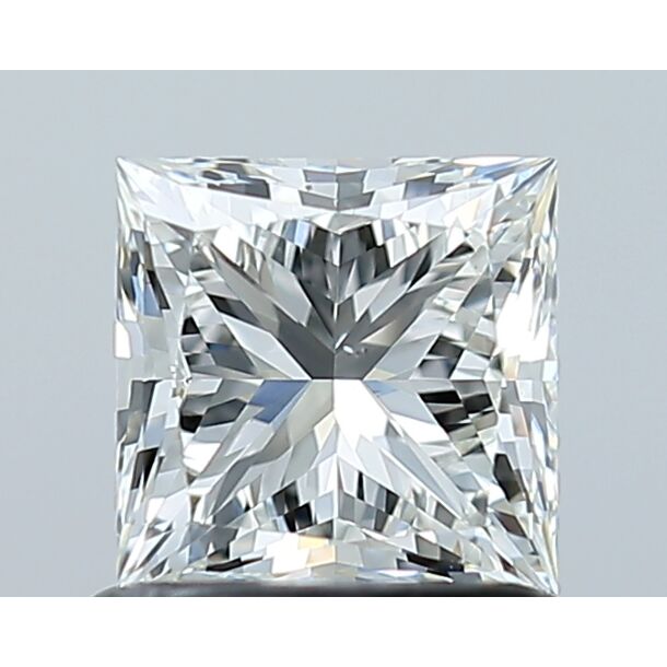 1 Carat Diamant de taille Princesse, Couleur I, Pureté VS2