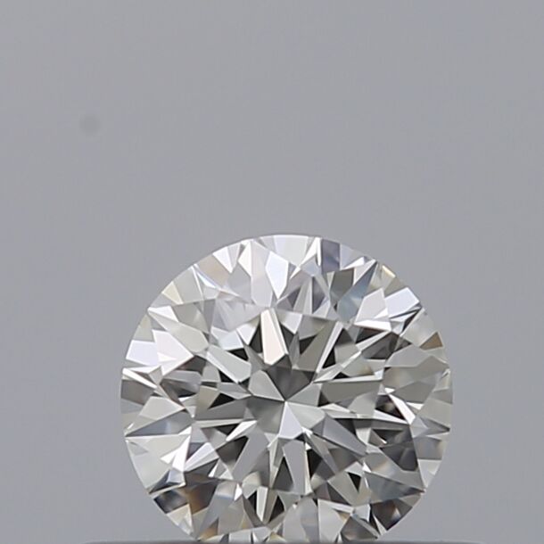 0.33 Carat Diamond, Round Cut, Color F, Clarity VVS2