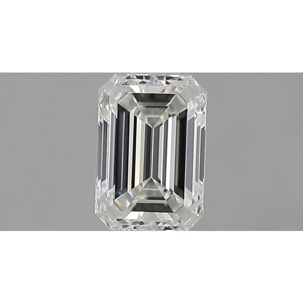 0.73 Carat Diamond, Emerald Cut, Color I, Clarity VVS1