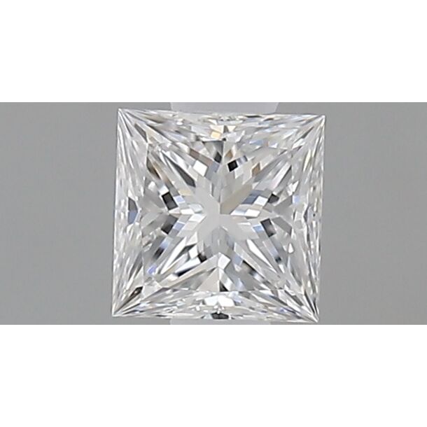 0.35 Karaat Diamant met een Prinses vorm, Kleur D, Zuiverheid VVS1 0.35 Karaat Diamant met een Prinses vorm, Kleur D, Zuiverheid VVS1