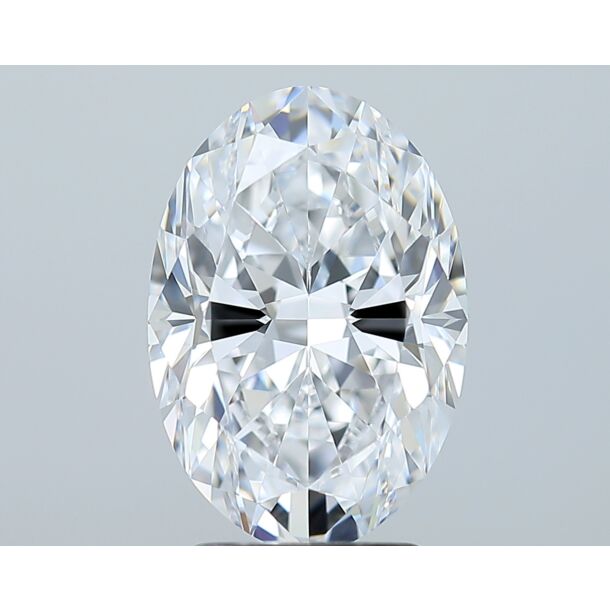 3.01 Karaat Diamant met een Ovaal vorm, Kleur D, Zuiverheid VVS1