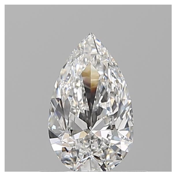 0.5 Karaat Diamant met een Peer vorm, Kleur E, Zuiverheid VVS1