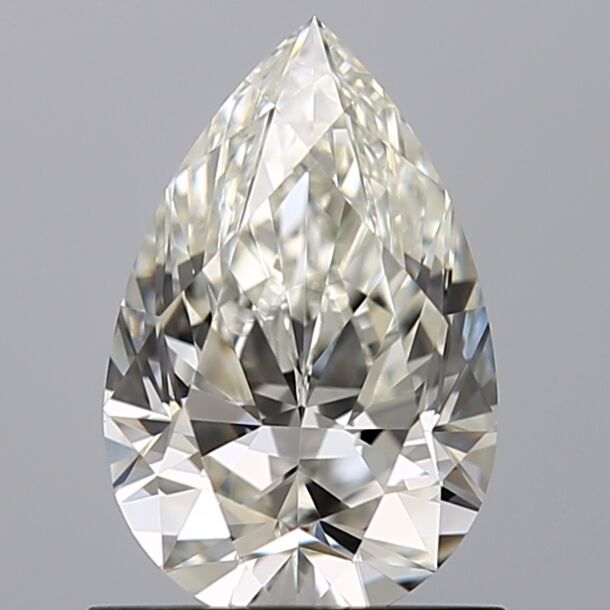 0.8 Carat Diamond, Pear Cut, Color H, Clarity VVS1