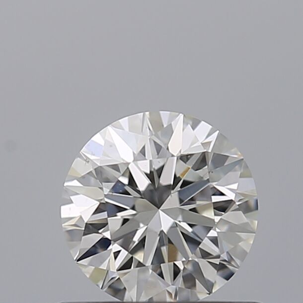 0.5 Carat Diamond, Round Cut, Color F, Clarity VS2