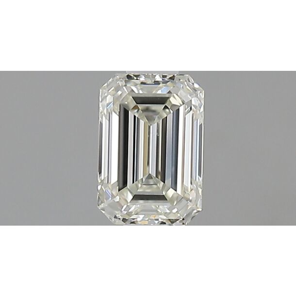 0.58 Karaat Diamant met een Smaragd vorm, Kleur I, Zuiverheid VS1