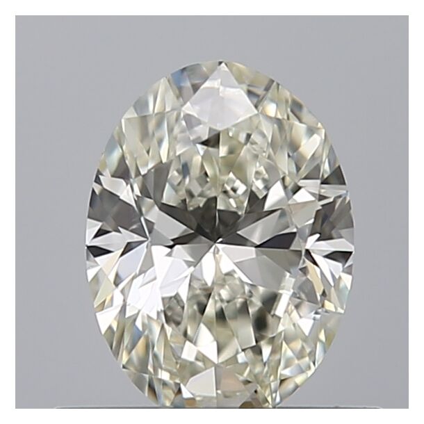 0.5 Carat Diamant de taille Oval, Couleur H, Pureté SI1