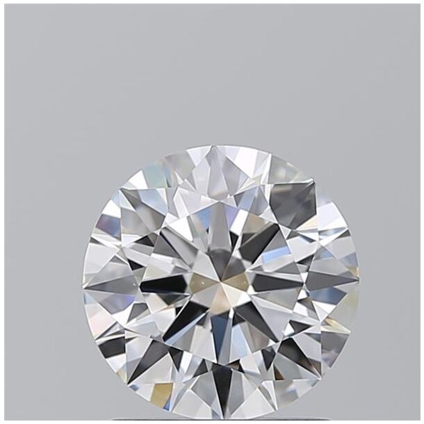 1.5 Carat Diamond, Round Cut, Color F, Clarity VS2