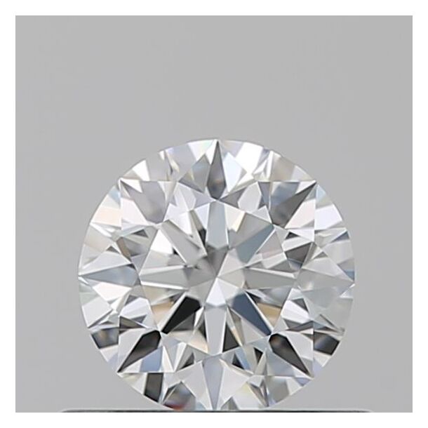 0.51 Carat Diamant de taille Brillant, Couleur F, Pureté VVS2
