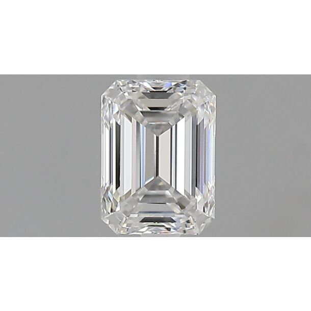 0.7 Karaat Diamant met een Smaragd vorm, Kleur F, Zuiverheid VVS2