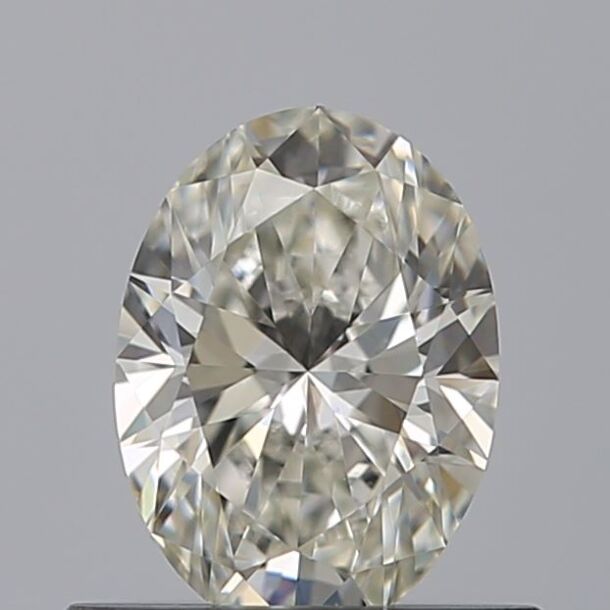 0.5 Karaat Diamant met een Ovaal vorm, Kleur I, Zuiverheid VVS2