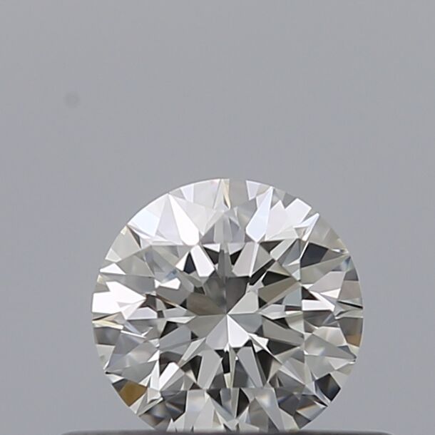 0.34 Carat Diamond, Round Cut, Color G, Clarity IF