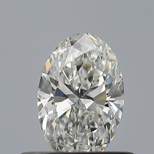 0.4 Karat Natürlicher Diamant Im Ovalschliff, Farbe G, Reinheit IF 0.4 Karat Natürlicher Diamant Im Ovalschliff, Farbe G, Reinheit IF
