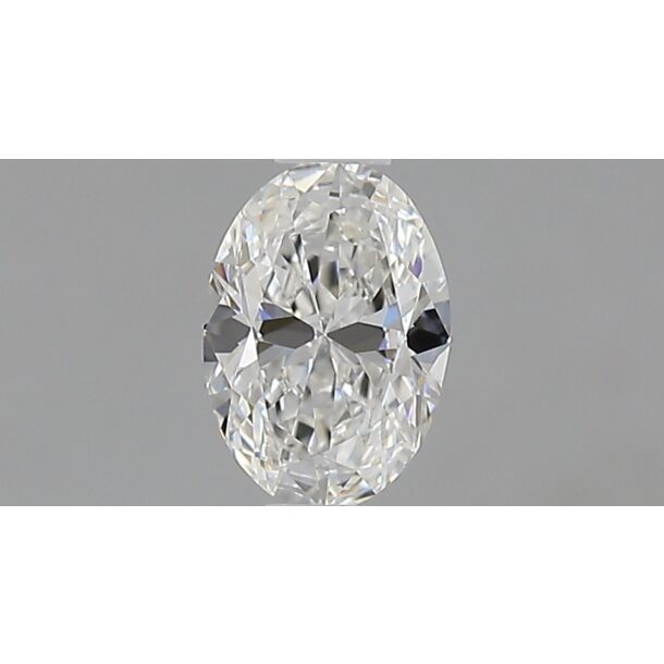 0.43 Carat Diamant de taille Oval, Couleur F, Pureté VVS2