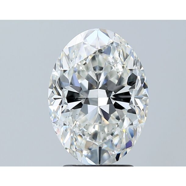3.02 Karaat Diamant met een Ovaal vorm, Kleur G, Zuiverheid SI1