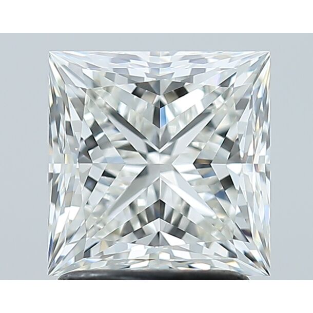 2.02 Karat Diamant Im Prinzessschliff, Farbe I, Reinheit VS1
